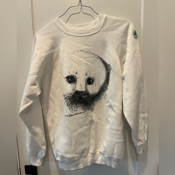 Vintage Seal Pup exploration crewneck size XL - Picture 1 of 1